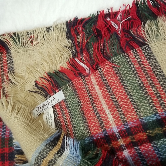 Oversized scarf. 54x54 - Picture 2 of 2